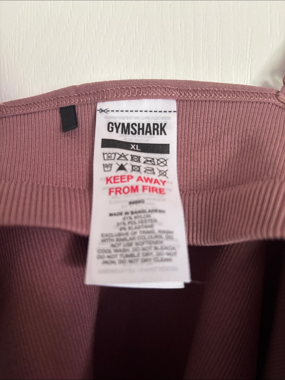 Gymshark Mauve-Lilac Ruched V-Neck Camisole - Picture 2 of 3